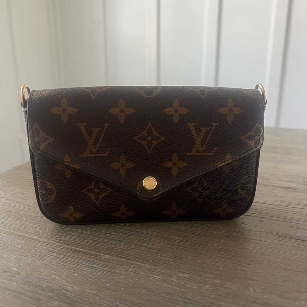 Louis Vuitton Brown Monogram Felicie